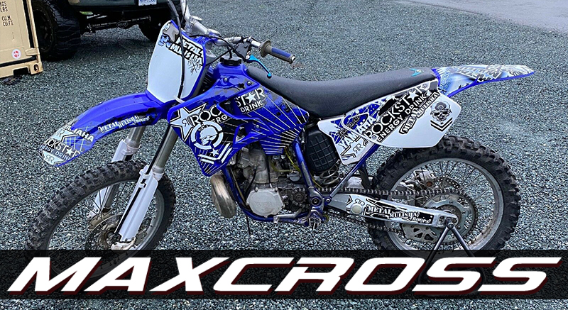 YAMAHA YZ125 YZ250 1996-2001 METALMULISHA STYLE